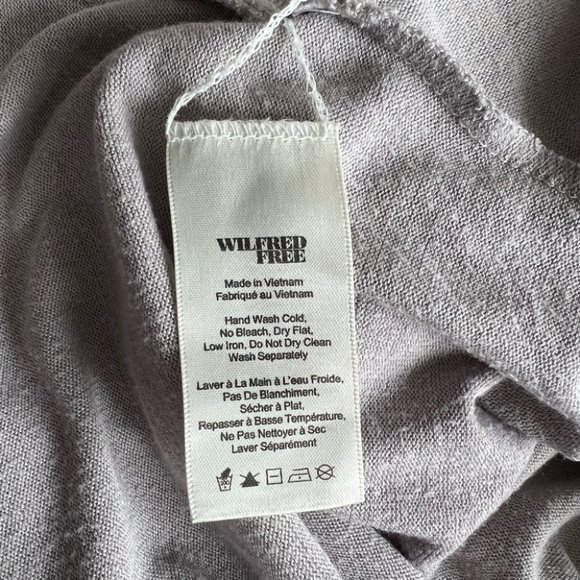 Aritzia Wilfred Free knit long sleeve top - Picture 4 of 7